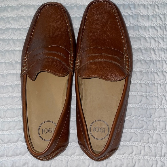 91 Nordstrom Mens Brown Leather Loafers 